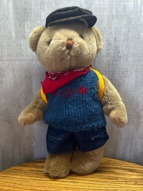 Bearland Teddy Bear Plush backpack hiking Korea